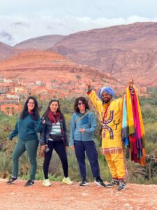 7 day Casablanca tour route through Morocco