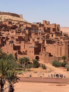 View of Ait Ben Haddou, Gladiator and Game of Thrones filming location