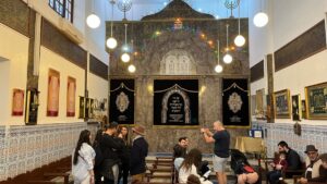 Sinagoga histórica en Marruecos, patrimonio judío marroquí