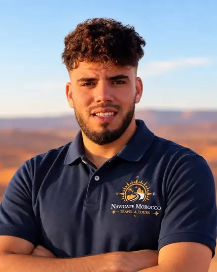 Youness, tour guide at Navigate Morocco